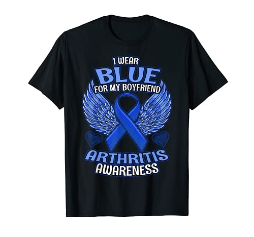 Cinta de apoyo para novio de la artritis Camiseta