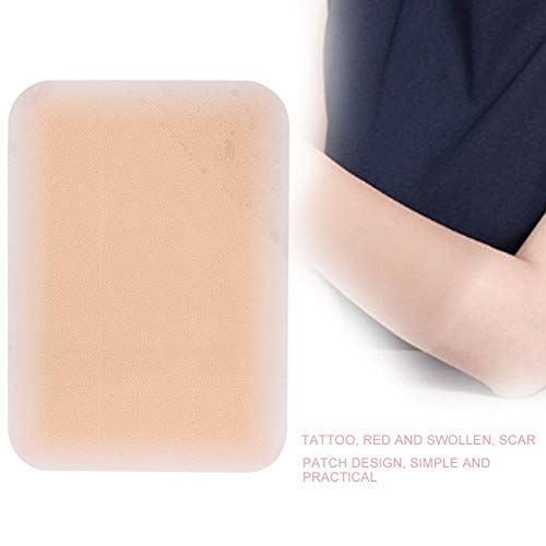 Cinta impermeable para ocultar la piel Parche adhesivo para ocultar tatuajes Cinta protectora para tatuajes transpirable Mancha de color carne Cualquier parte Agradable para la piel y ultrafina(1#)