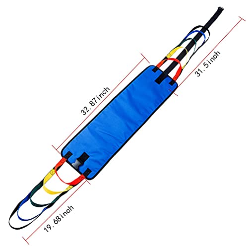 Cinturón de transferencia de pacientes, arnés acolchado para levantamiento de pacientes, arnés de ayuda, peso de 300 lb para pacientes, ancianos, ayuda para levantar la seguridad, ayuda para la cama
