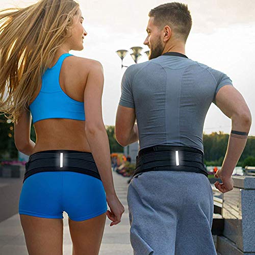 Cinturón sacroilíaco de cadera para mujeres y hombres, cinturón de soporte articular sacroilíaco SI para aliviar el dolor ciático, pélvico, lumbar y de piernas