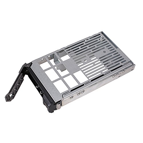 CISNO 3,5" SAS/SATA bandeja para disco duro con adaptador de 2,5'' para servidores Dell Poweredge R320, R420, R720, T320, T420, T620, F238F