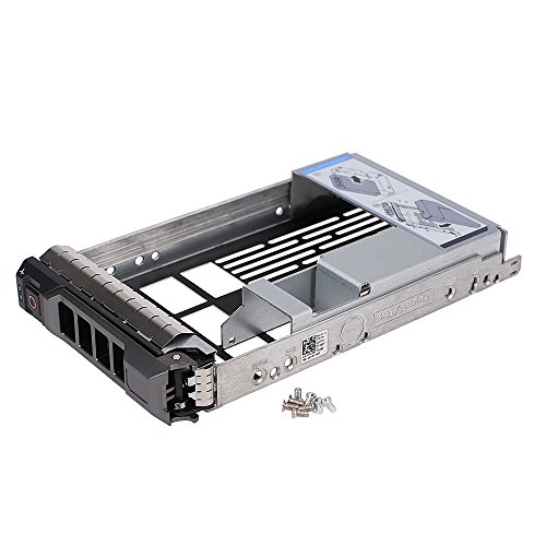 CISNO 3,5" SAS/SATA bandeja para disco duro con adaptador de 2,5'' para servidores Dell Poweredge R320, R420, R720, T320, T420, T620, F238F