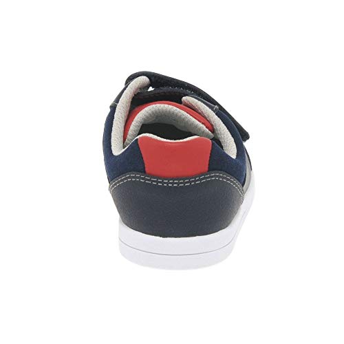 Clarks Emery Sky T, Zapatillas Niños, Azul (Navy Leather Navy Leather), 20.5 EU