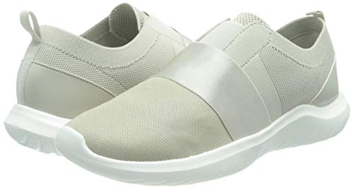 Clarks Nova Lumis, Zapatillas Mujer, Tejido Metalizado, 40 EU