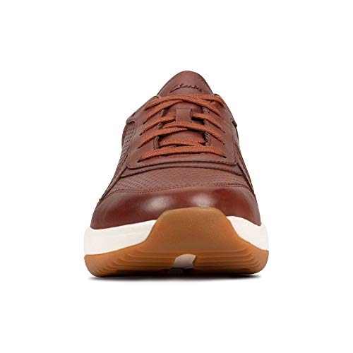 Clarks Sift Speed, Zapatillas Hombre, Marrón (British Tan Lea British Tan Lea), 44 EU