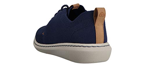 Clarks Step Urban Mix, Zapatos de Cordones Derby Hombre, Azul (Navy-), 43 EU