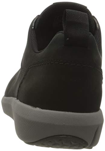 Clarks Tristellar Go, Zapatillas Hombre, Nobuck Negro, 41 EU