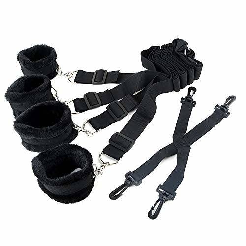 Classoo Dormir Traje Ultra Yoga Suave Accesorios Tus Deportivo Camas Conjunto para Los Puños Amor Ajustable Esposas Šêsxuales de Parejas b-d-s-m Las de Apto Bola Regalo Divertido y Maravilloso