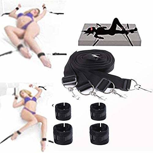 Classoo Dormir Traje Ultra Yoga Suave Accesorios Tus Deportivo Camas Conjunto para Los Puños Amor Ajustable Esposas Šêsxuales de Parejas b-d-s-m Las de Apto Bola Regalo Divertido y Maravilloso