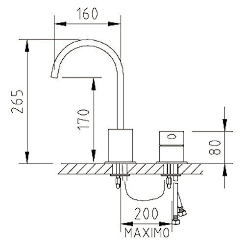 Clever 97411 Batería lavabo