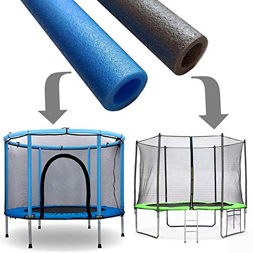 Clever Leon 8 Tubos de Espuma Protectora Para Cama Elastica Exterior, Protector Cama Elastica Para Niños Y Trampolines Fitness, Repuesto Cama Elastica Exterior, Fundos Para 8 Tubos