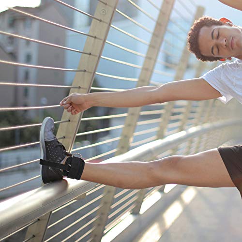 CLISPEED Fitness Correas de Tobillo Puños de Tobillo para Entrenamiento Ejercicios de Glúteos Extensiones de Pierna Abductores de Cadera para Mujeres Hombres