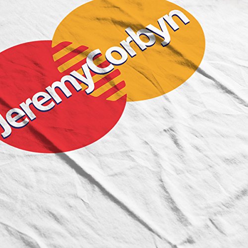 Cloud City 7 Jeremy Corbyn MasterCard Logo Men's T-Shirt