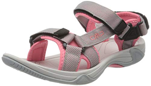 CMP - F.lli Campagnolo Hamal Wmn Hiking Sandal, Sandalias de Senderismo Mujer, Multicolor (Cemento U716), 38 EU