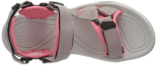 CMP - F.lli Campagnolo Hamal Wmn Hiking Sandal, Sandalias de Senderismo Mujer, Multicolor (Cemento U716), 38 EU