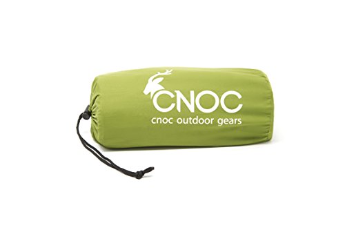 CNOC Colchoneta para Dormir Ultraliviana Colchón de Aire para Campamento Inflable con Almohada Incorporada - Compacto y a Prueba de Humedad – para Senderismo, Mochileros, Hamacas, Tiendas