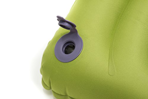 CNOC Colchoneta para Dormir Ultraliviana Colchón de Aire para Campamento Inflable con Almohada Incorporada - Compacto y a Prueba de Humedad – para Senderismo, Mochileros, Hamacas, Tiendas