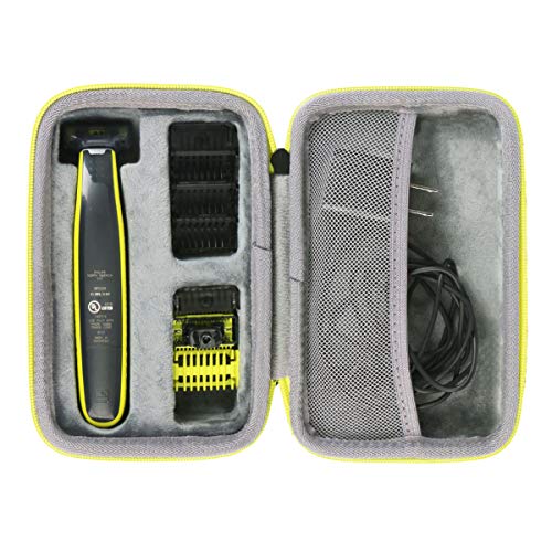 co2CREA Duro Viajar Fundas Caso Cubrir Estuche para oneBlade QP2520/30, QP2530/30,QP2630/30 Recortador de barba(caja solo)