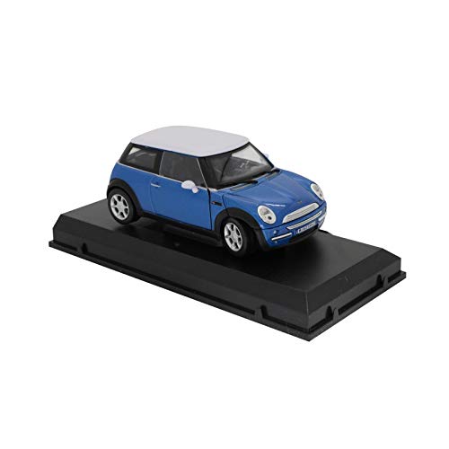 Coche Mini Cooper Azul Metal 1/24°