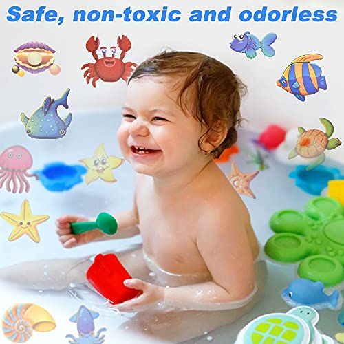 CODIRATO 20 PCS Pegatinas Antideslizantes para Bañera Antideslizante Bañera Pegatinas Autoadhesivo Ducha Antideslizante Pegatinas Adhesivos Bañera Antideslizantes para Baño, Ducha, Escaleras