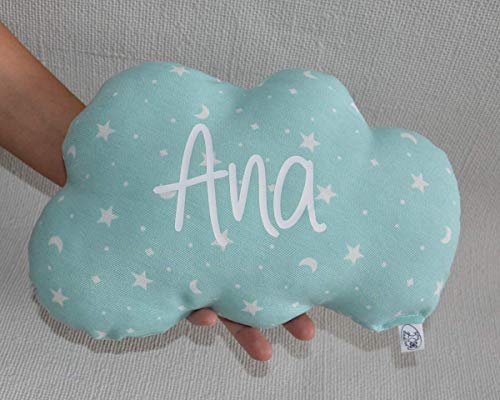 Cojín nube para bebé personalizado.¡Aprovecha que hemos bajado el precio!(Antes 13,95€)