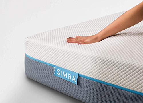 Colchón híbrido Simba | Prueba de 200 noches | 10 años de garantía Colchón híbrido Simba Essential 4 capas UK Small Double 120 x 190 blanco