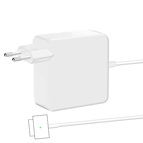 Compatible con Mac Book Pro Charger, Adaptador de Corriente 45W / 60W T-Tip Conector Magnético Cargador, Adecuado para A1425 A1435 1502 Mac Book Pro 13 Retina (2013 2014, principios de 2015)