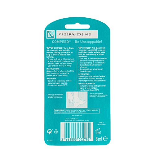 Compeed Vesciche Stick, Transparente, 8 Mililitro