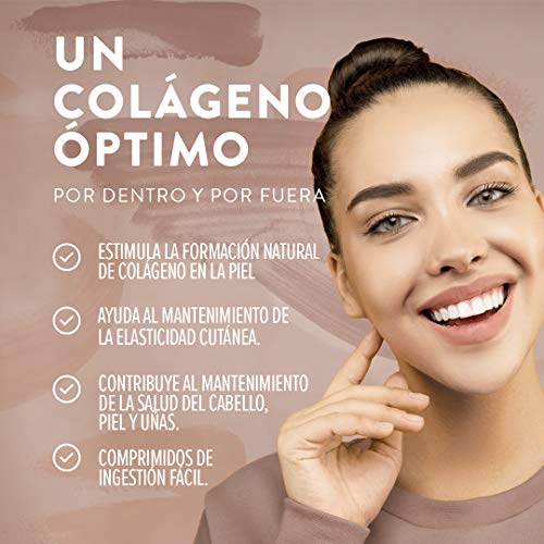 Complejo de Colágeno Hidrolizado Premium – Con Vitamina C, Colageno Acido Hialuronico capsulas , Selenio Zinc, Biotina para el cabello - Vitaminas para el Cabello, Articulaciones, Piel y Uñas