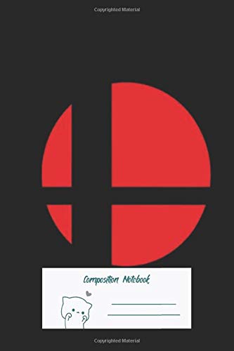 Composition Notebook: Super Smash Bros Icon Composition Notebook,Notebook Journal Diary Gift Funny