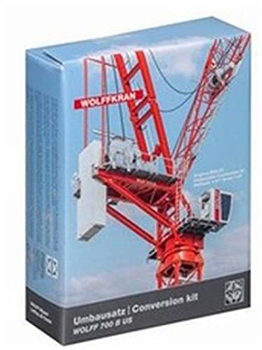 Conrad para Wolffkran 700 B Wipper Luffing Jib grúa kit de intercambio edición US 1/87 DIECAST MODELO CAMIÓN ACABADO