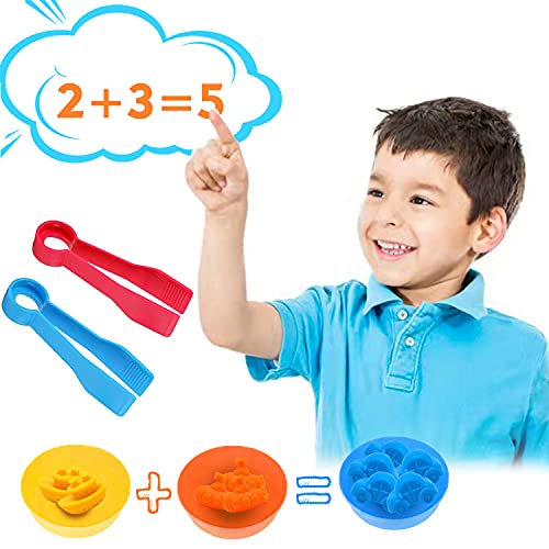 Conteo de juguetes de vehículos con tazas de clasificación a juego Tarjetas educativas Conjunto de actividades de conteo Montessori Clasificación | Pre-School Color Aprendizaje Juguete Para Niños