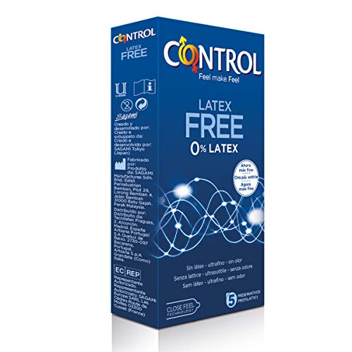 Control Latex Free Preservativos - 5 Unidades