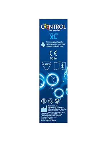 Control Nature XL Preservativos - Pack de 12 preservativos