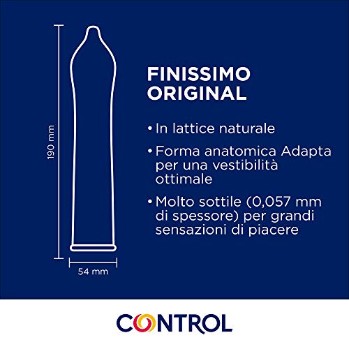 Control Preservativos Nature, Finissimo, Senso 72 ud - Pack 3 Cajas De Condones: 1x Placer Natural, 1x Súper Fino y 1x Más Fino 24 ud, Lubricados, Ajuste Perfecto, Sexo Seguro (Caja Ahorro)