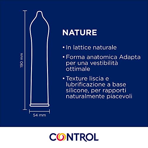 Control Preservativos Nature, Finissimo, Senso 72 ud - Pack 3 Cajas De Condones: 1x Placer Natural, 1x Súper Fino y 1x Más Fino 24 ud, Lubricados, Ajuste Perfecto, Sexo Seguro (Caja Ahorro)