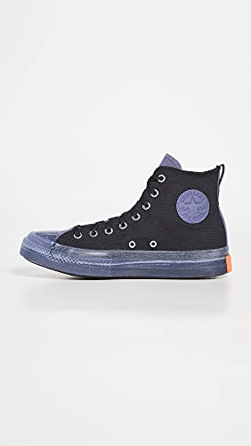 Converse Zapatillas Chuck Taylor All Star Cx para hombre, Negro/Acero/Mango Salvaje, 42.5 EU