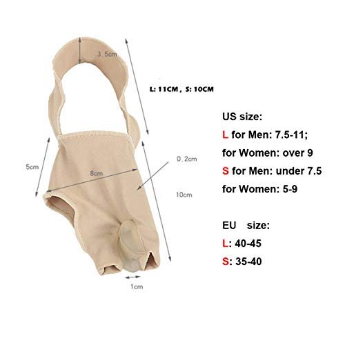 Corrector de juanetes, alivia el dolor de juanetes, para hallux valgus, calcetines ortopédicos para pulgar, de bola de pie, herramienta para el cuidado de pies de la inflamación de las articulaciones