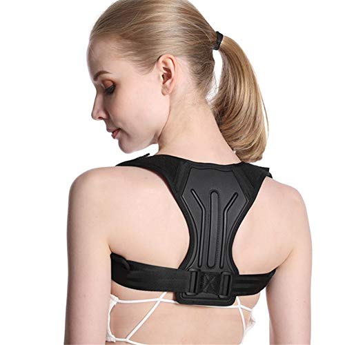 Corrector de Postura Soporte Banda Transpirable La corrección postural Alivia el Dolor de Espalda en el Cuello y los Hombros para Hombres y Mujeres