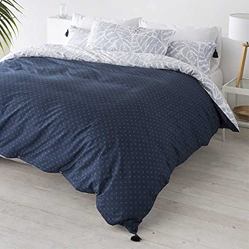 COTTON ARTean Funda Nordica Reversible ARTEDO Cama de 200 Cierre con Botones. HIPOALERGENICA