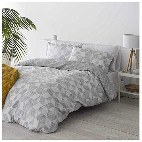 COTTON ARTEAN Funda Nordica Reversible CUDILLERO Cama de 105 Cierre con Botones. HIPOALERGENICA