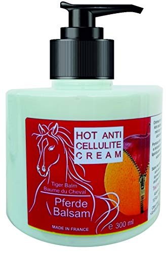 CREMA HOT Anti Celulitis Adelgazante 300 ml ● CREMA TÉRMICA con Algas, Café y Canela ● Efecto Calor Drenante y Quema Grasa ● Reductor para Abdominales marcados Hombres ● Moldear la Silueta ● Deporte