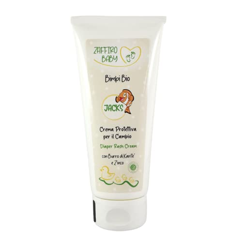 Crema Pañal Reparadora, Hidratante ecológica con óxido de Zinc Natural y Aceite de Arroz – Protege la piel del bebé Dermatológicamente probado sobre pieles sensibles – 100ml