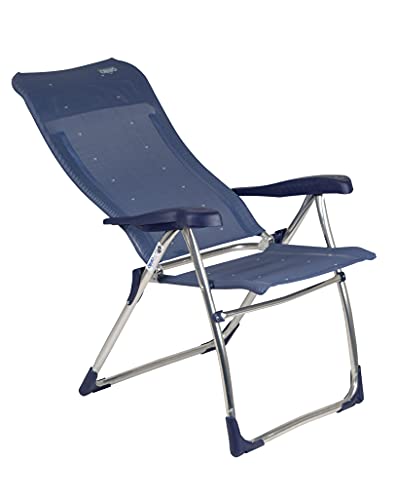 Crespo - Silla reclinable AL-215 - 7 posiciones - Azul marino