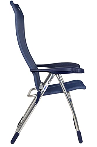 Crespo - Silla reclinable AL-215 - 7 posiciones - Azul marino