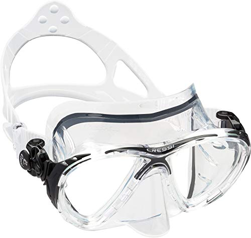 Cressi Big Eyes Evolution & Kappa Ultra Dry Schnorchel - Pack de snorkel (tubo y gafas), color negro