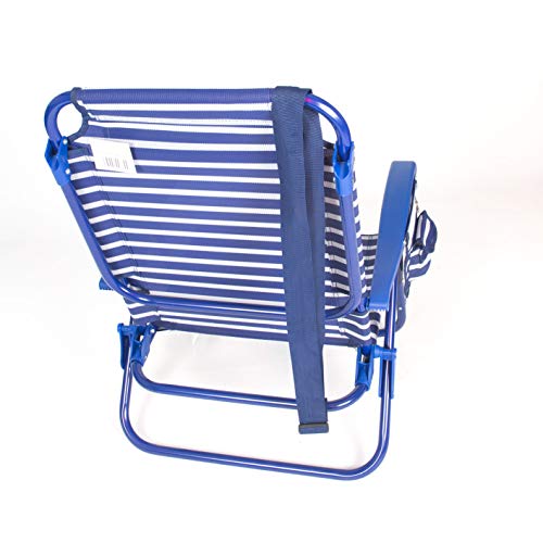 CREVICOSTA QUALITY MARK MARCAS DE CALIDAD 440-2 Silla Caballito Playera. Azul Marinero.