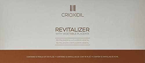 Crioxidil Ampollas Capilares con Placenta Vegetal - 12 Ampollas