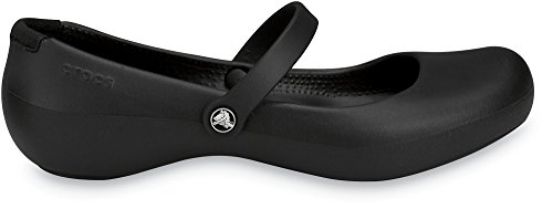 Crocs Alice Work Mujer Bailarinas, Negro (Black), 36/37 EU