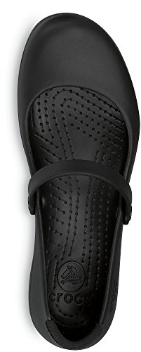 Crocs Alice Work Mujer Bailarinas, Negro (Black), 36/37 EU